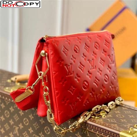 louis vuitton coussin bag red|louis vuitton coussin monogram.